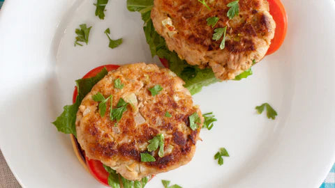Sweet Chili Tuna Burgers – Brightside Organics