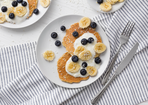 Banana Oat Pancakes