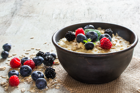 Berry Protein Oatmeal
