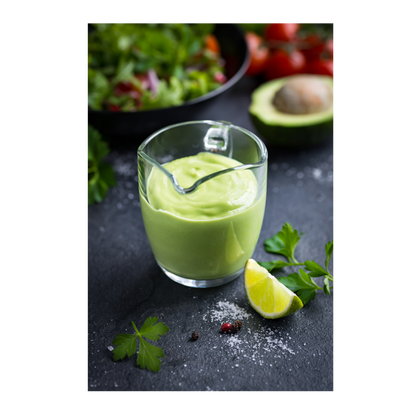 Keto Kale Avocado Salad With Dressing
