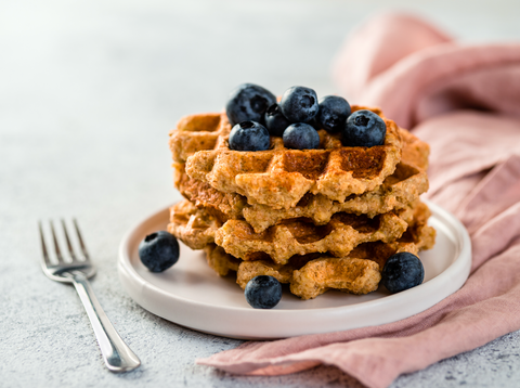 Whole Grain Vegan Waffles