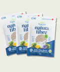 Three 90g packages of ONC Natura Fibre on a light background